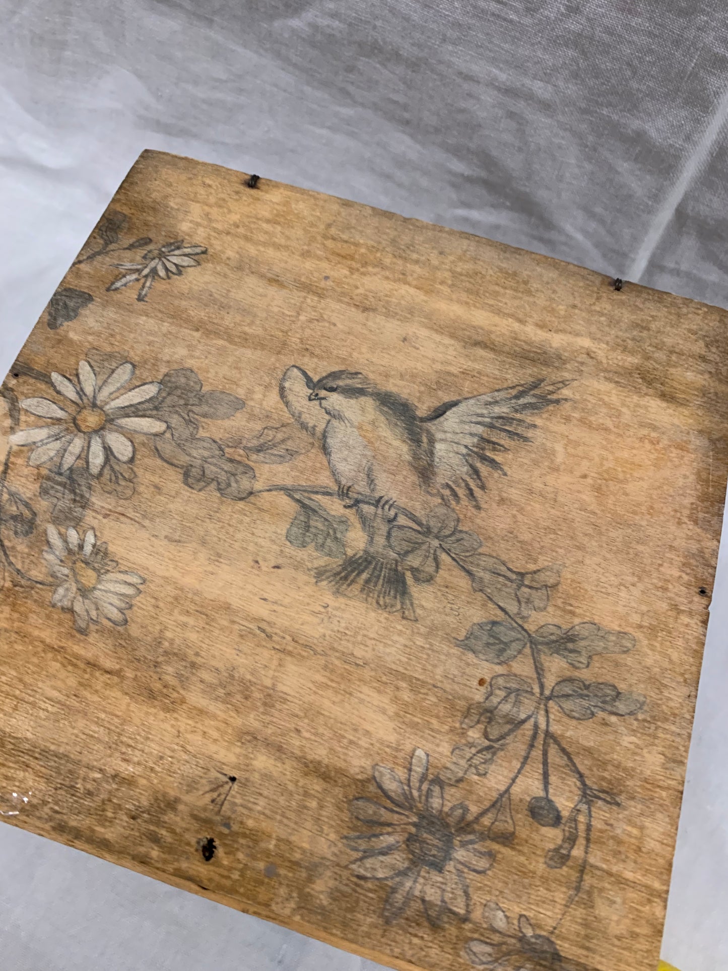 Decorated Tea Box