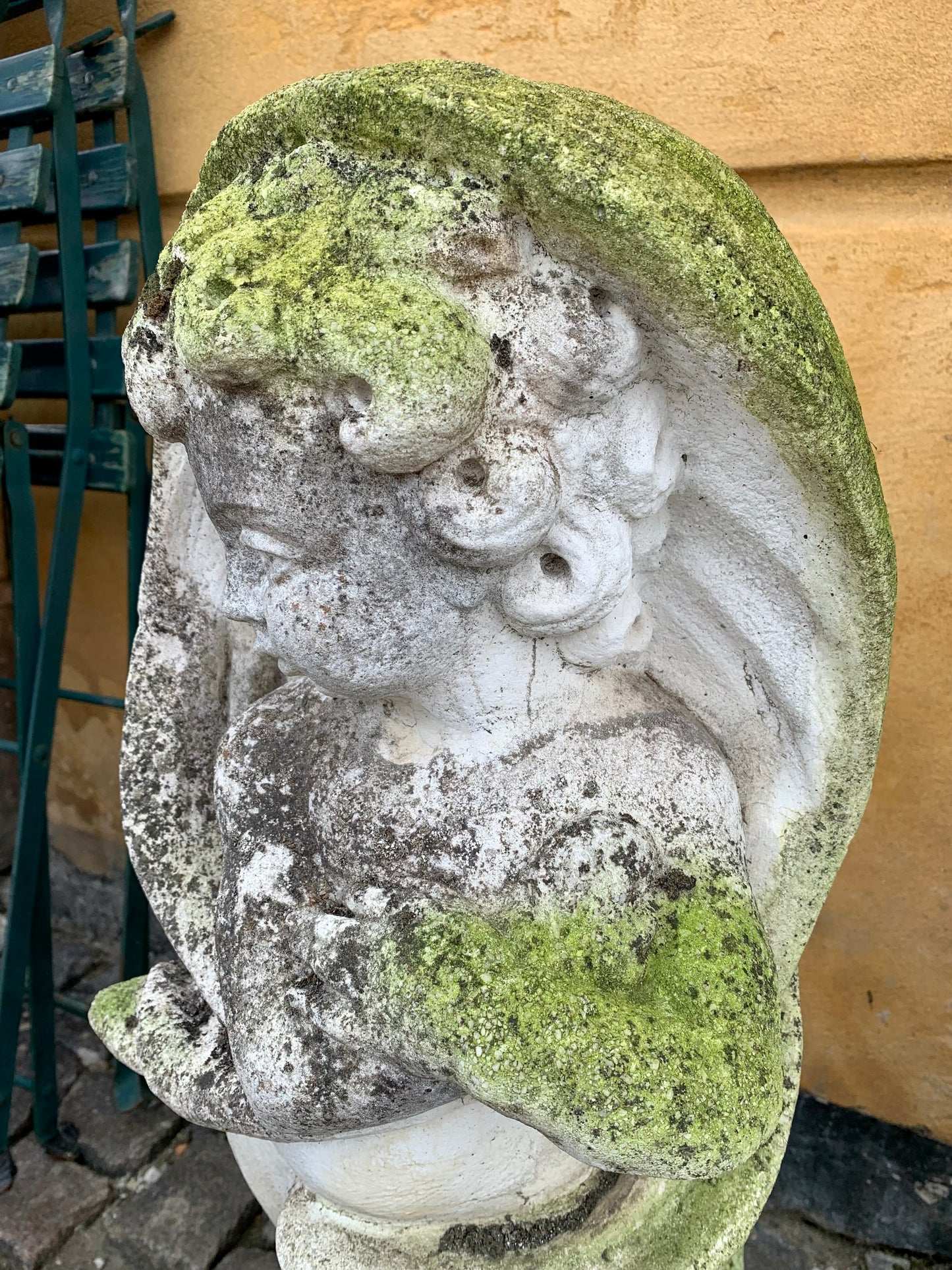 Garden Statue - Draped Putti