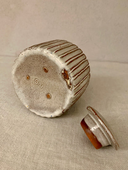 Ceramic Lidded Jar, by Gertrud Vasegaard