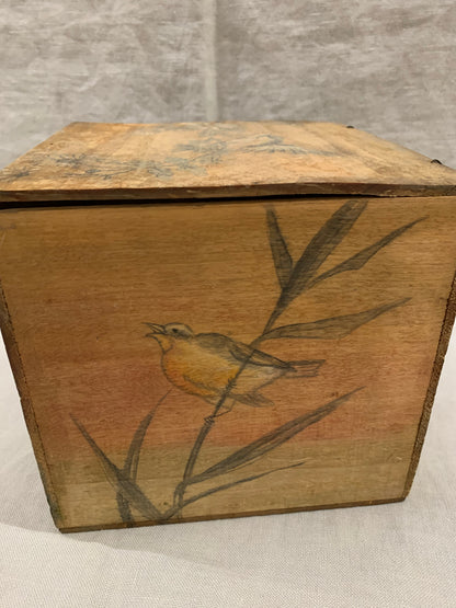 Decorated Tea Box
