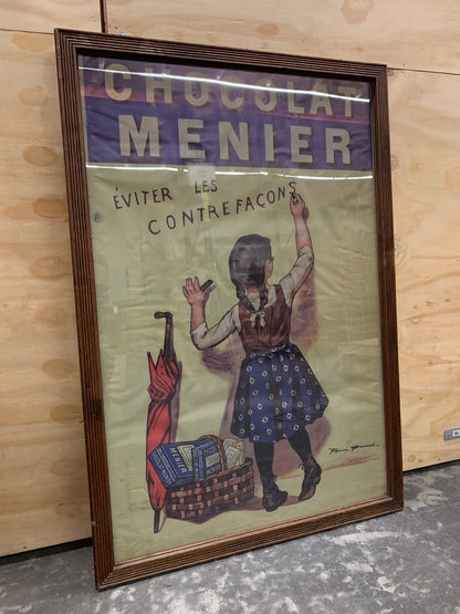 chocolat Menier Poster