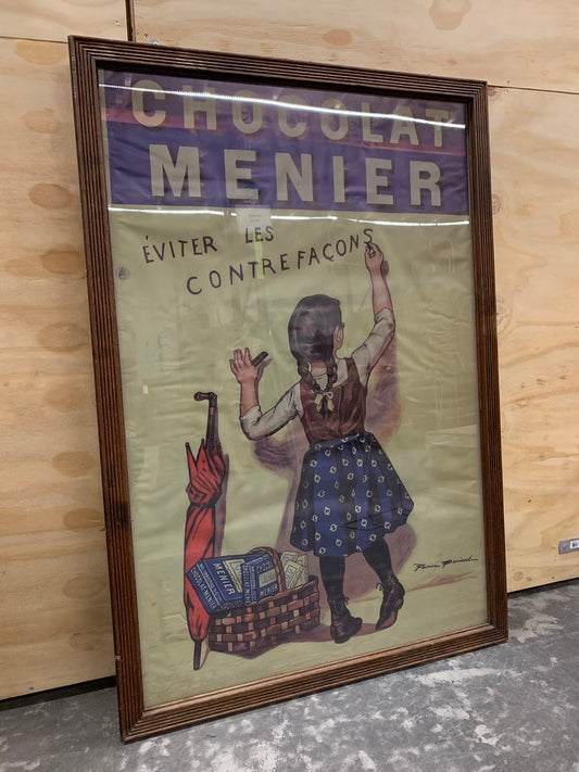 chocolat Menier Poster