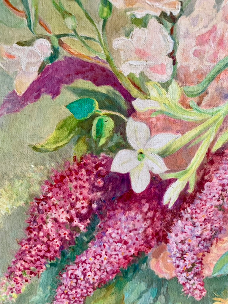 Vintage Flower Painting