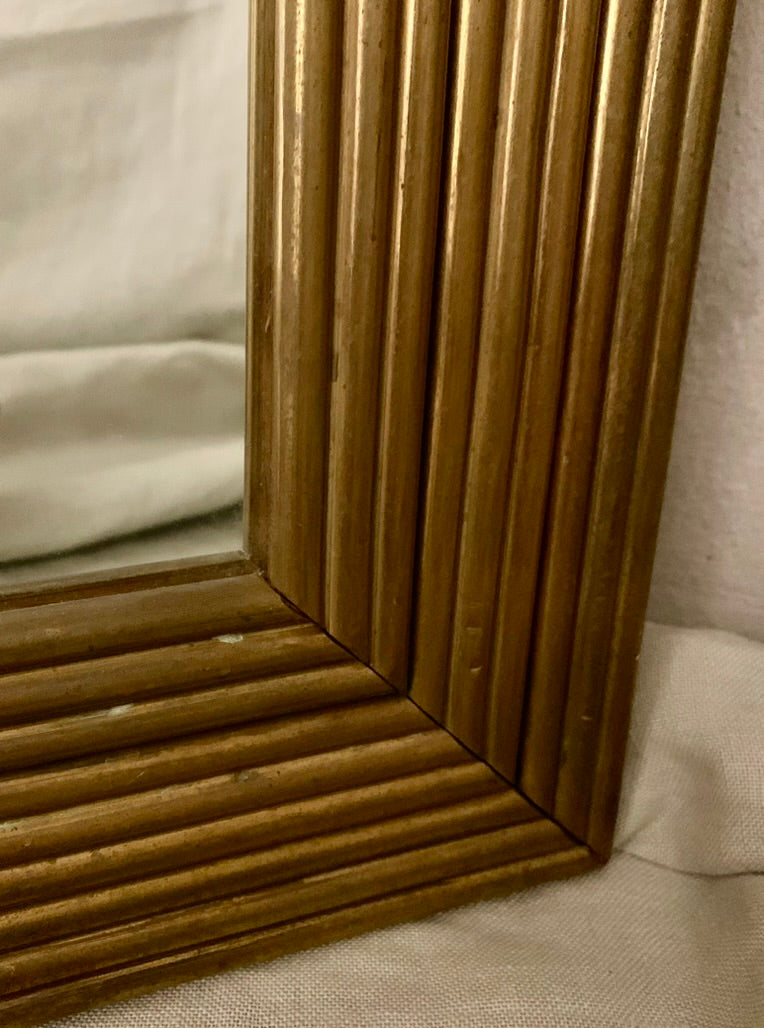 French Brass Bistro Mirror