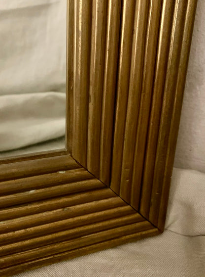 French Brass Bistro Mirror