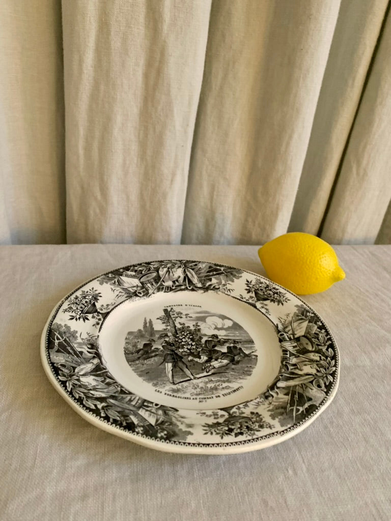 19th Century Earthenware Plate