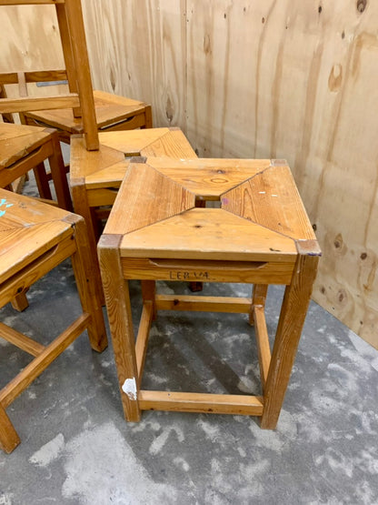 Vintage Pine Stool