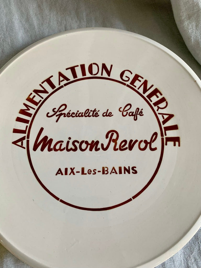 French Café plate/platter