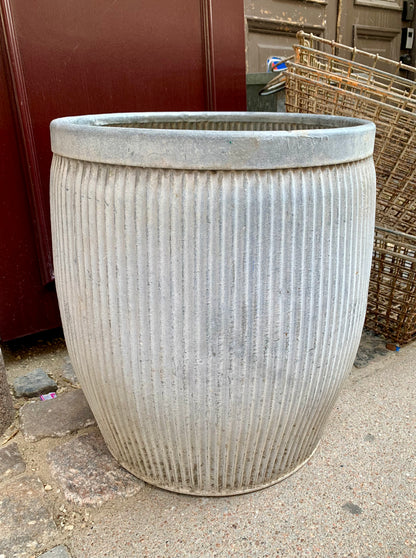 Zinc Planter - Dolly Tub
