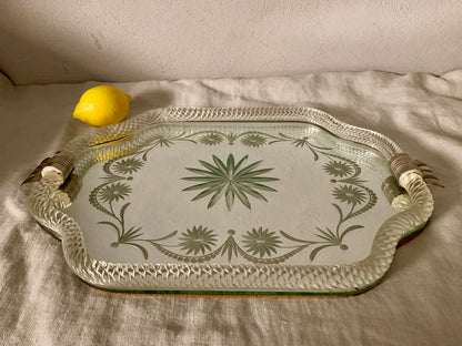 Vintage Murano Glass Tray