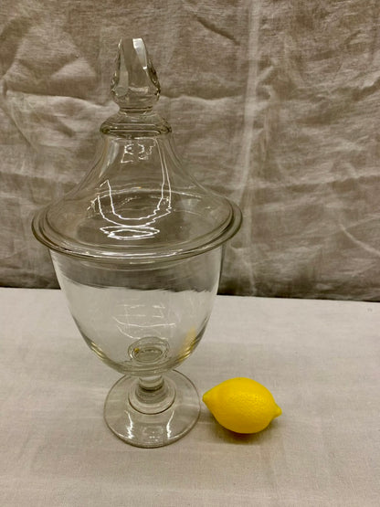 19th Century Apothecary Glass Jar