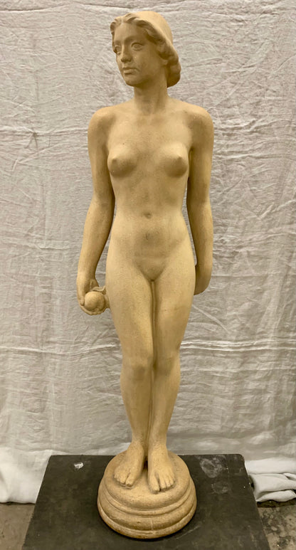Eve statue by Matilius Schack Elo, 1942