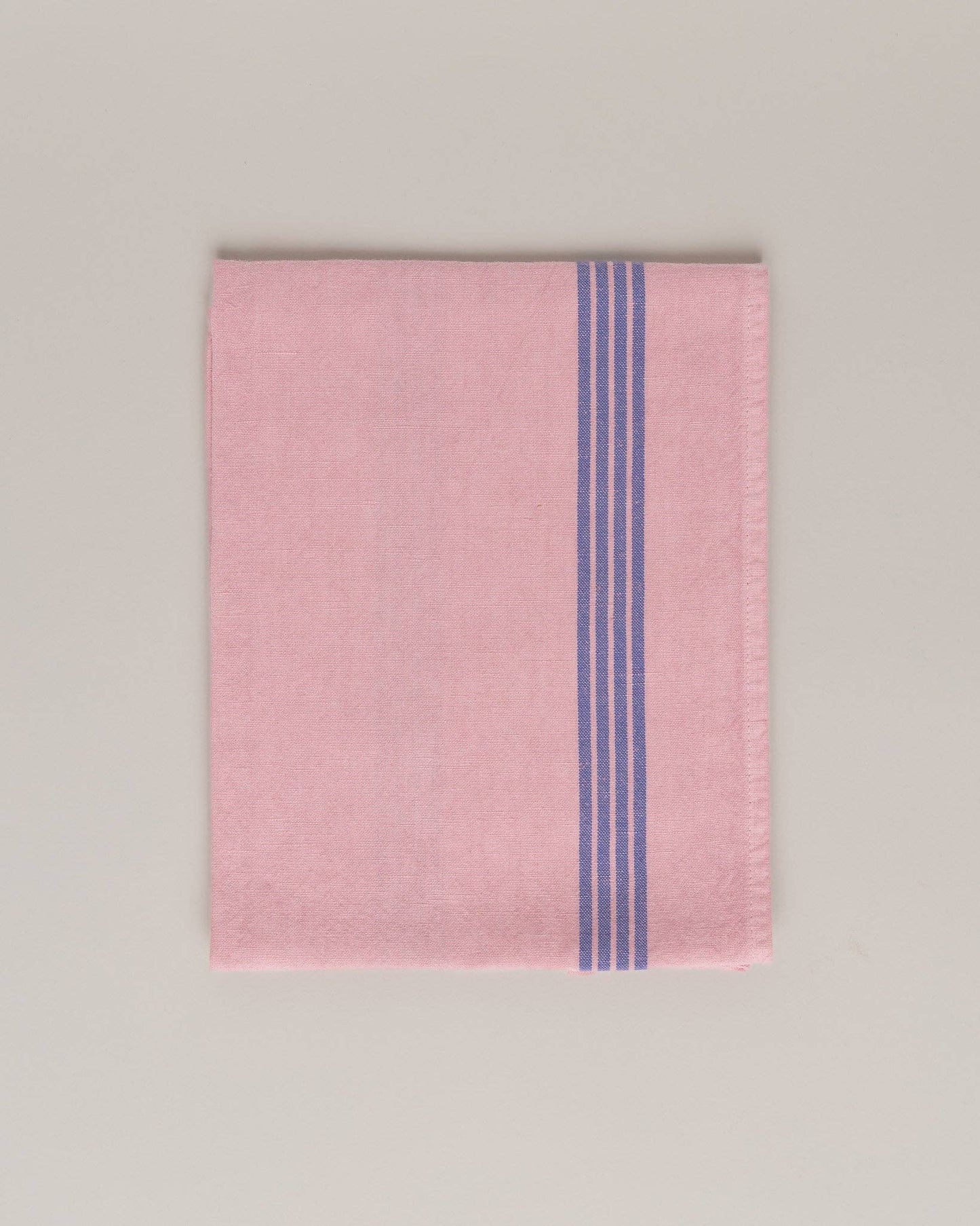 Tea Towel: Ballerina / Blue stripes