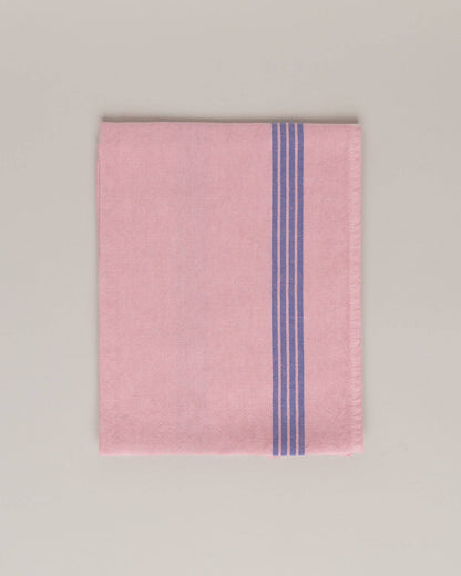 Tea Towel: Ballerina / Blue stripes