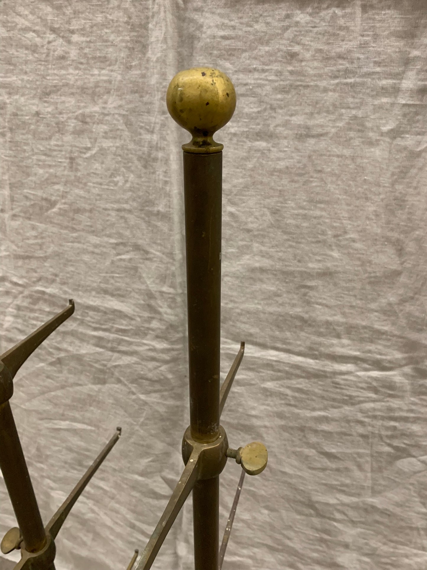 Set of Brass Shelf Holders