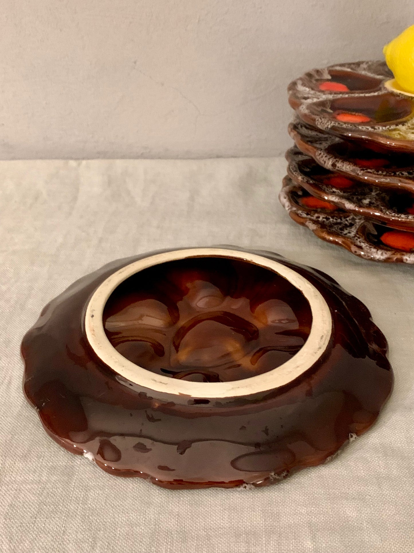1960s Oyster Plate