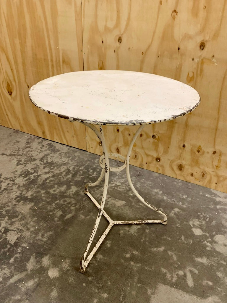 Wrought Iron Café Table