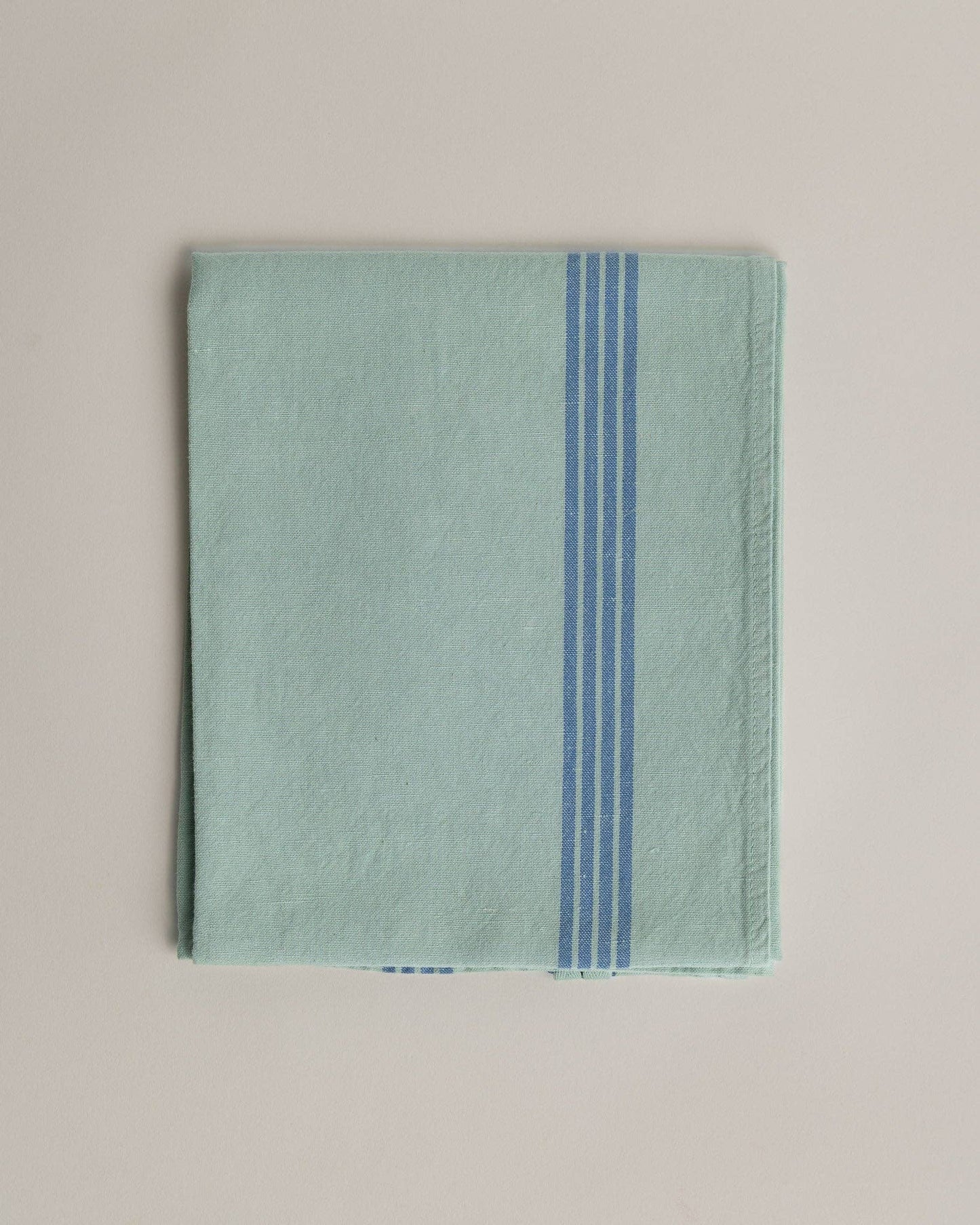 Tea Towel: Verveine / Blue stripes