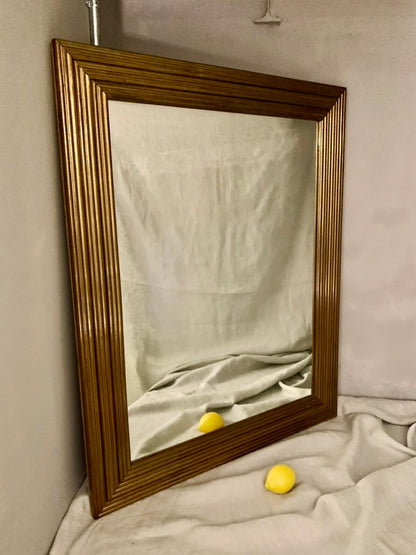 French Brass Bistro Mirror