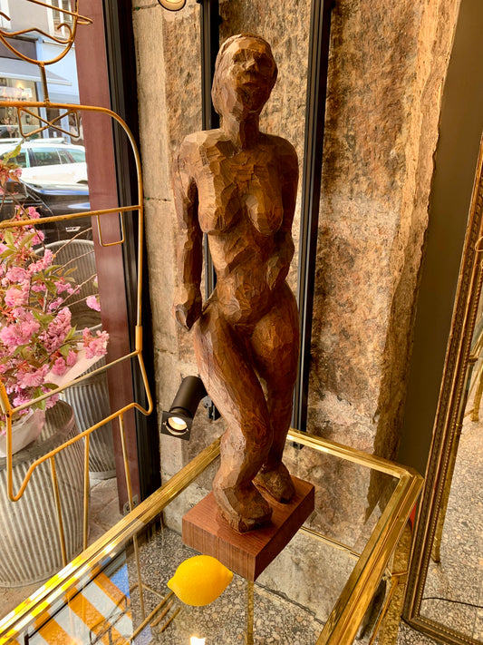Hand-carved Wooden Sculpture