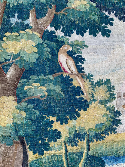 French Tapestry - Tapisserie Verdure Royale de Felletin