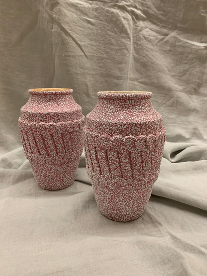 1950s Pale Rose Vases