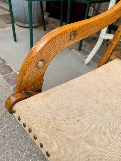 Oak Wood Folding Chair