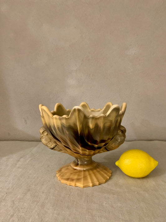 Marbled Glass Bowl