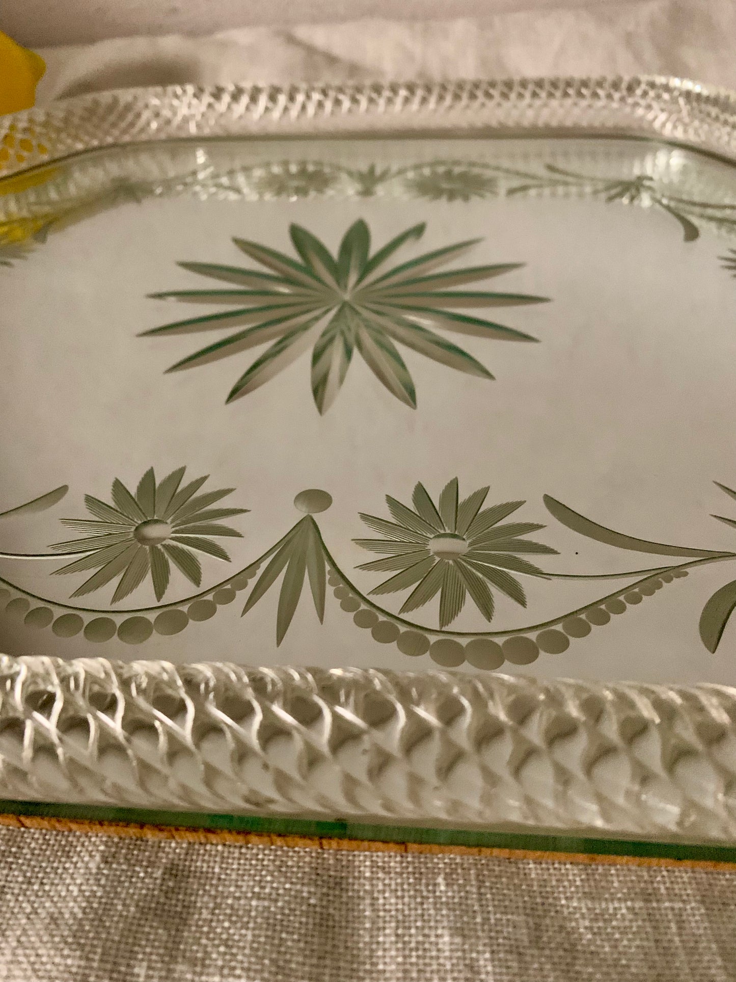 Vintage Murano Glass Tray