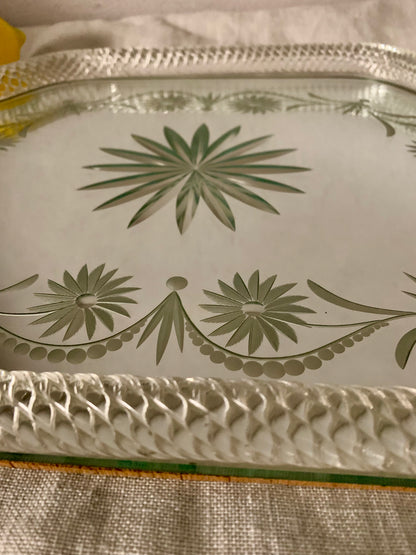 Vintage Murano Glass Tray