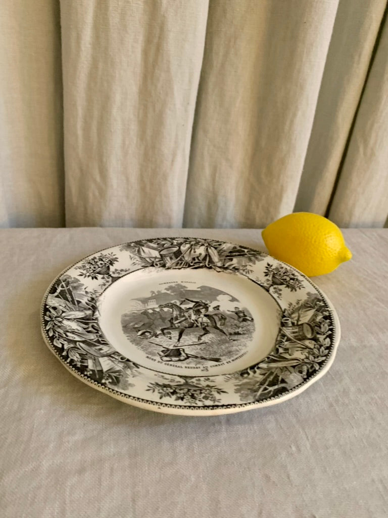 19th Century Earthenware Plate