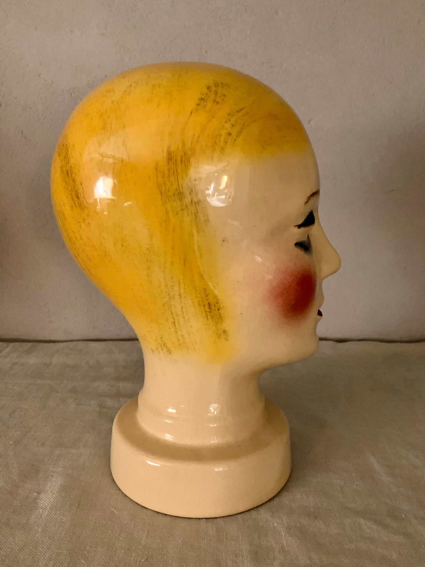 Mannequin Head for Hats - Art Deco Style