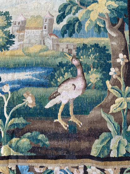 French Tapestry - Tapisserie Verdure Royale de Felletin