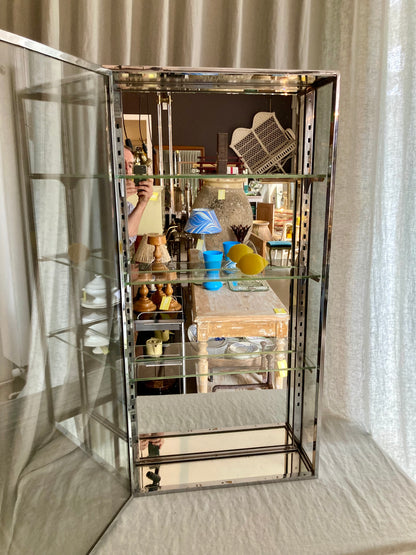 Chrome Dispaly Cabinet