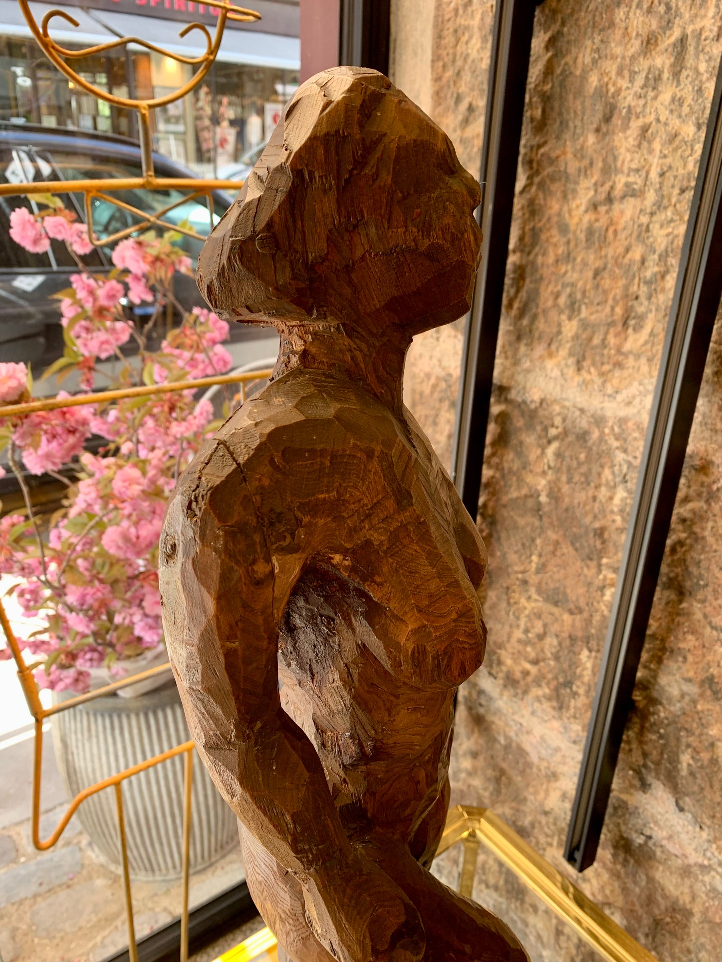 Hand-carved Wooden Sculpture
