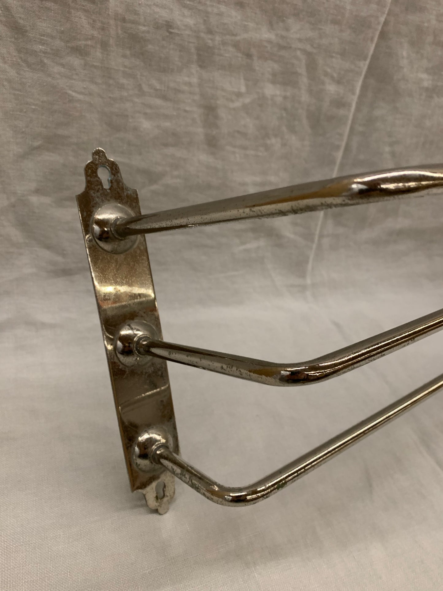 Chrome Wall Towel Rack