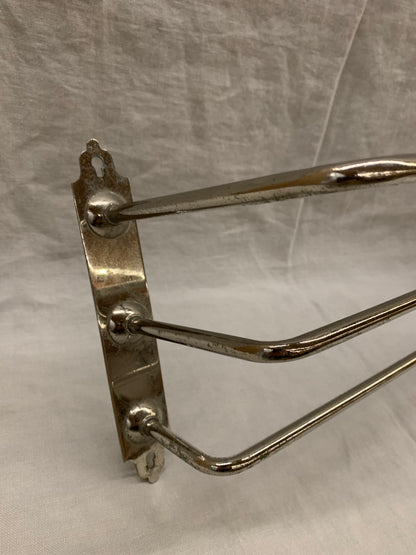 Chrome Wall Towel Rack