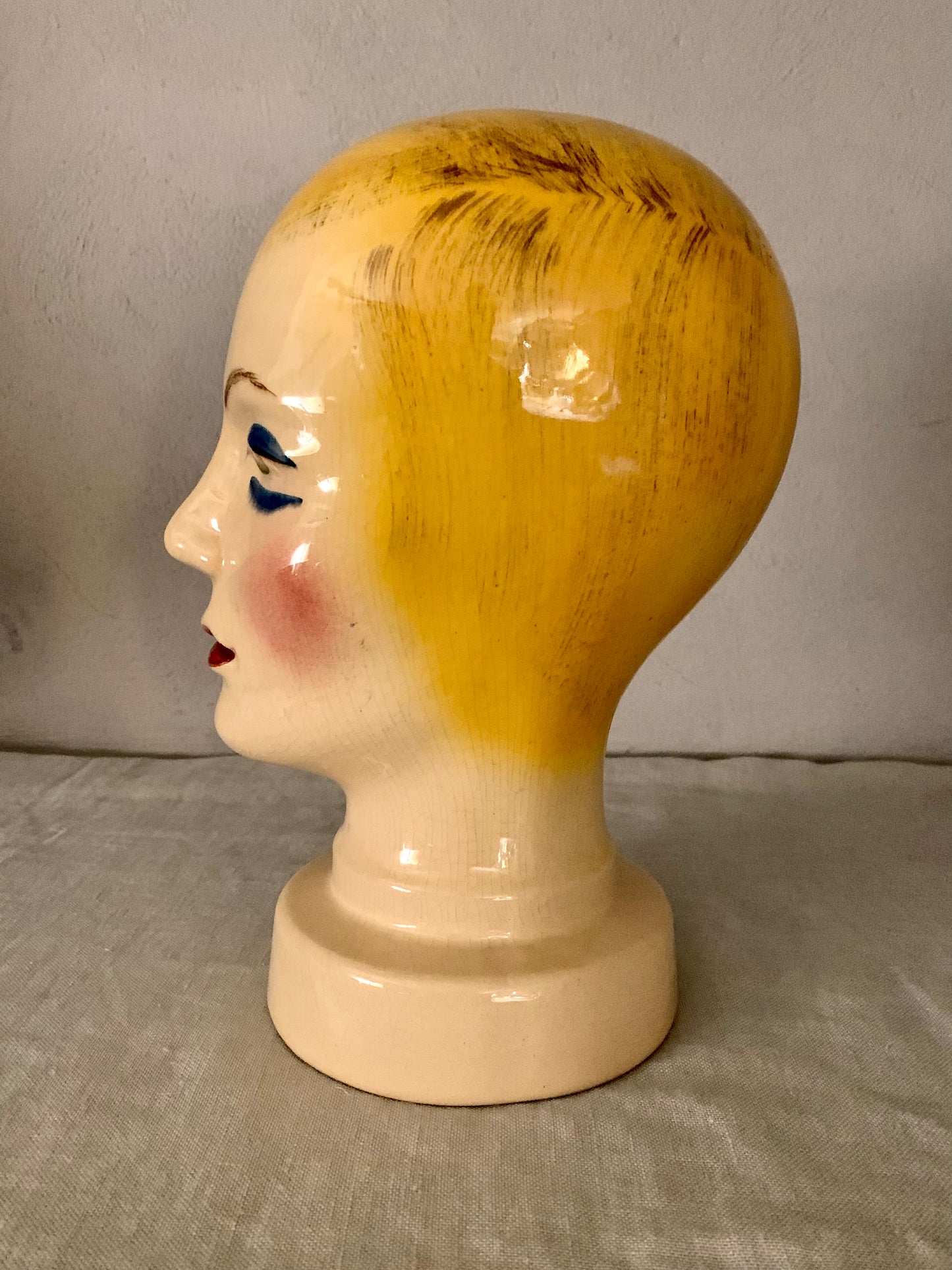 Mannequin Head for Hats - Art Deco Style