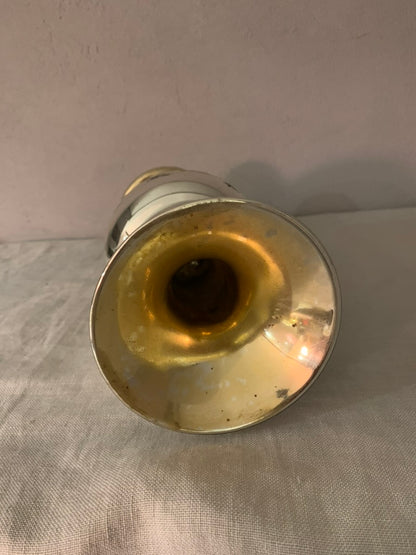Large Poor Man's Silver Vase