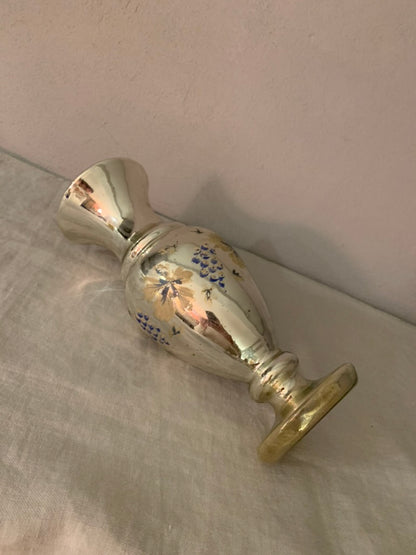 Large Poor Man's Silver Vase