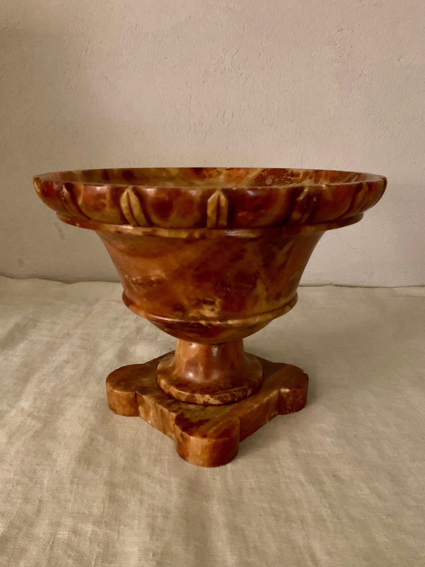 Vintage Alabaster Centerpiece