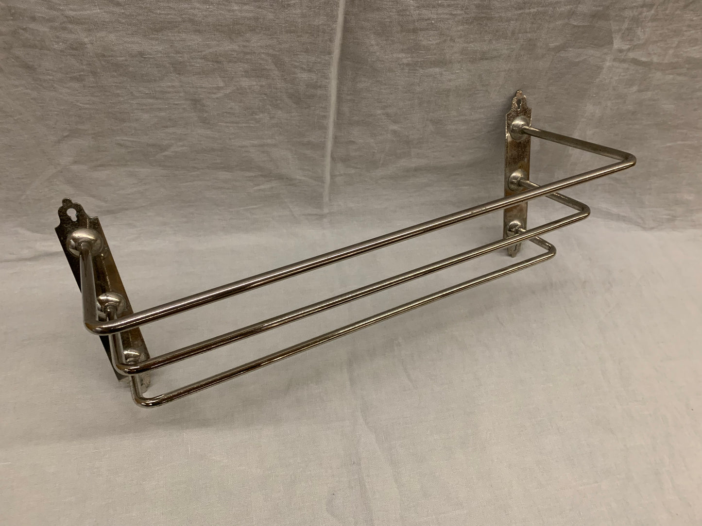 Chrome Wall Towel Rack