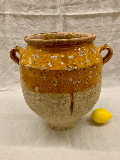 Earthenware Grease Pot - Pot á Graisse