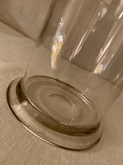 French Apothecary Glass Jar