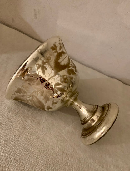 Poor man's silver footed bowl
