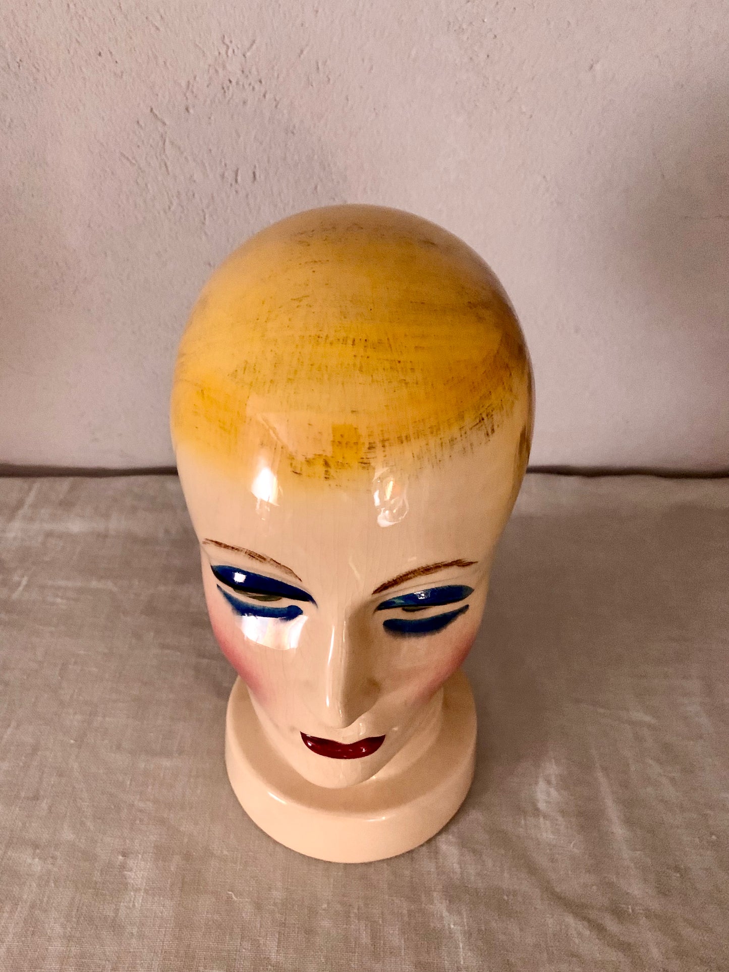 Mannequin Head for Hats - Art Deco Style