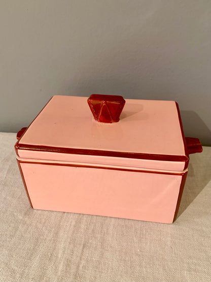 1950's Earthenware Box