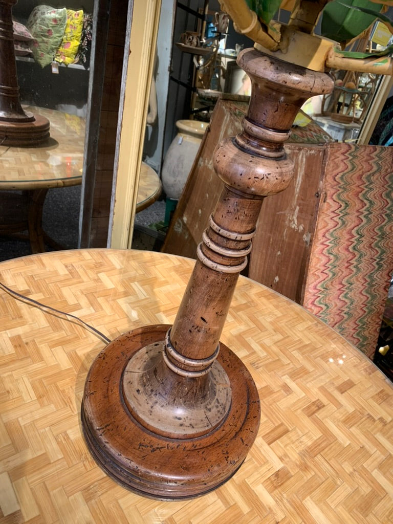 French Vintage Palm Floor Lamp