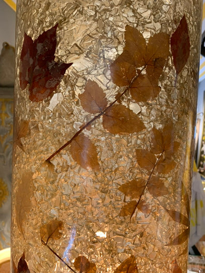 1960-70s Large French Ceramic and Resin lamp