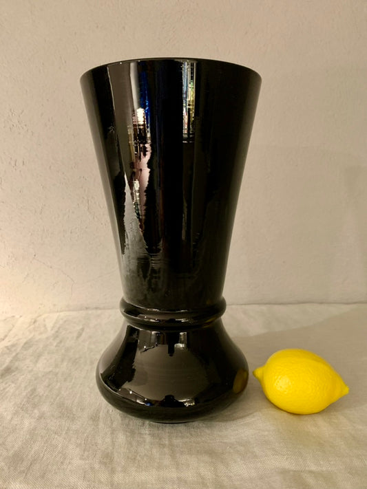 French Opal Glass Vase